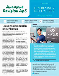 Anemone Revision informerer - 3. kvartal 2019