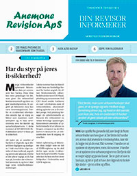 Anemone Revision informerer - Februar 2020