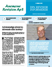 Anemone Revision informerer - 3. kvartal 2022